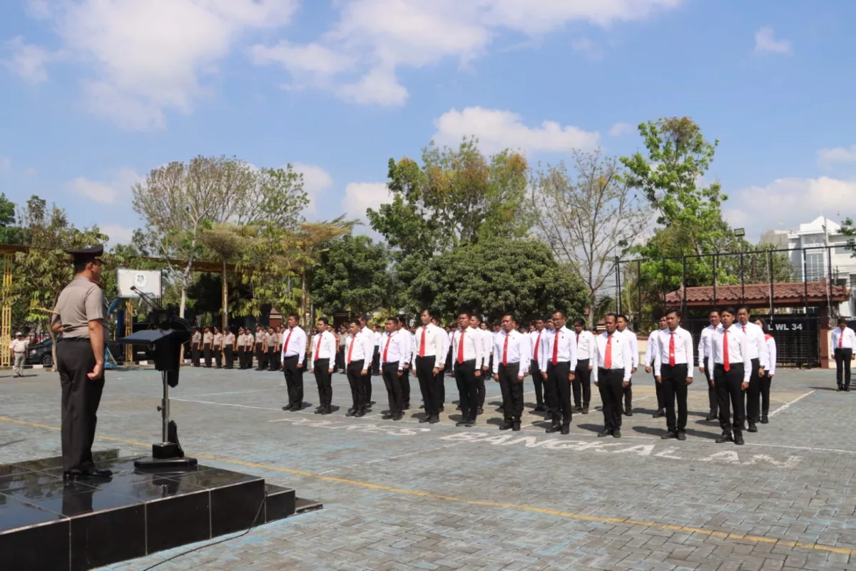 HUT Lalu Lintas Bhayangkara ke-71, Polres Bangkalan Dorong Polantas Modern dan Humanis