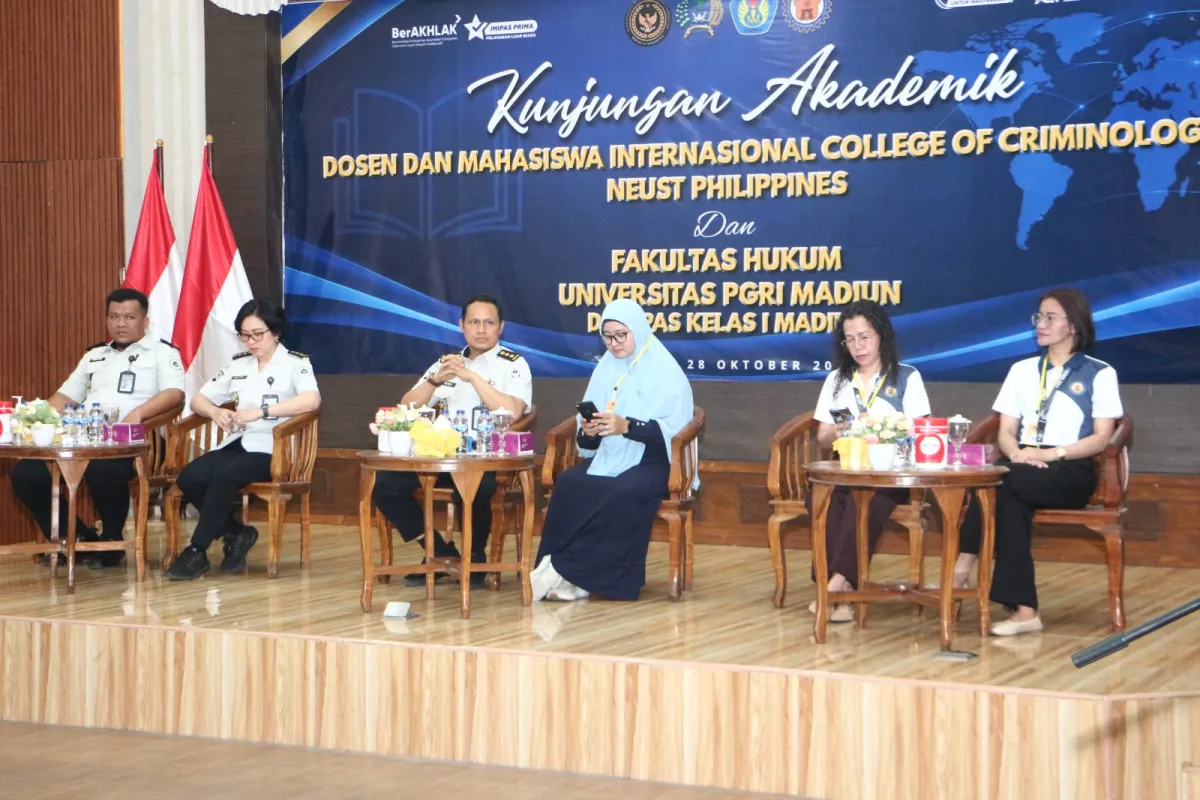Akademisi Internasional Kunjungi Lapas Madiun, Pelajari Pembinaan dan Kemandirian Warga Binaan