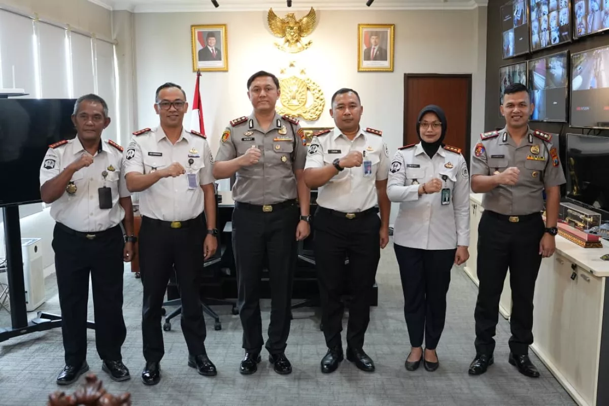 Sinergi Kemenimipas-Polri Diperkuat, Karutan Surabaya Temui Kapolresta Sidoarjo